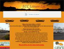 Tablet Screenshot of eastcoastcampers.ie
